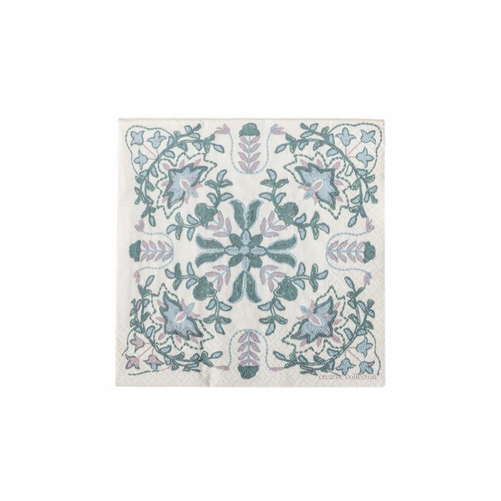 Bloomingville Serviettes Alvira Bleu
