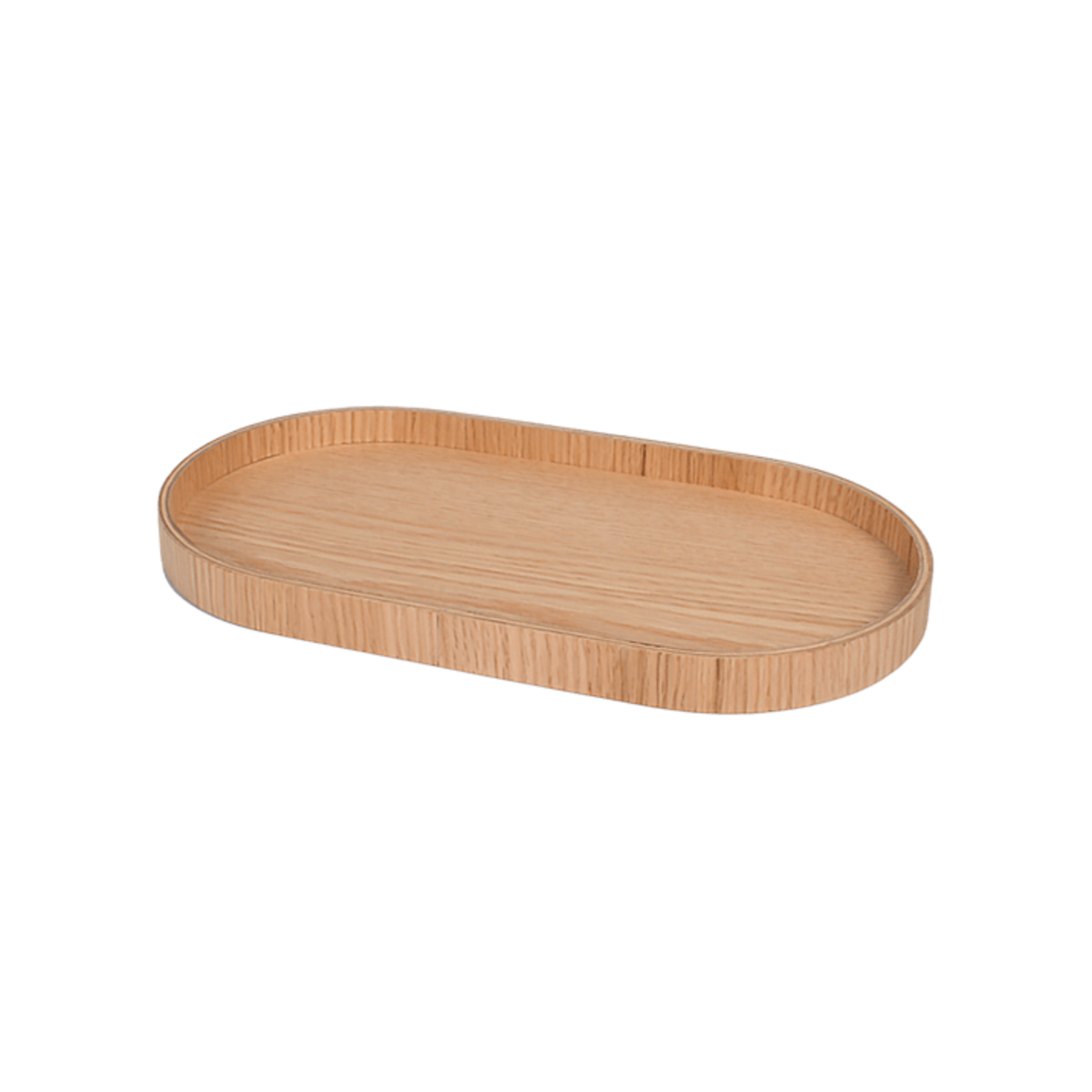 Ekta Plateau Wood Tray Oak Medium 16,5*30 cm
