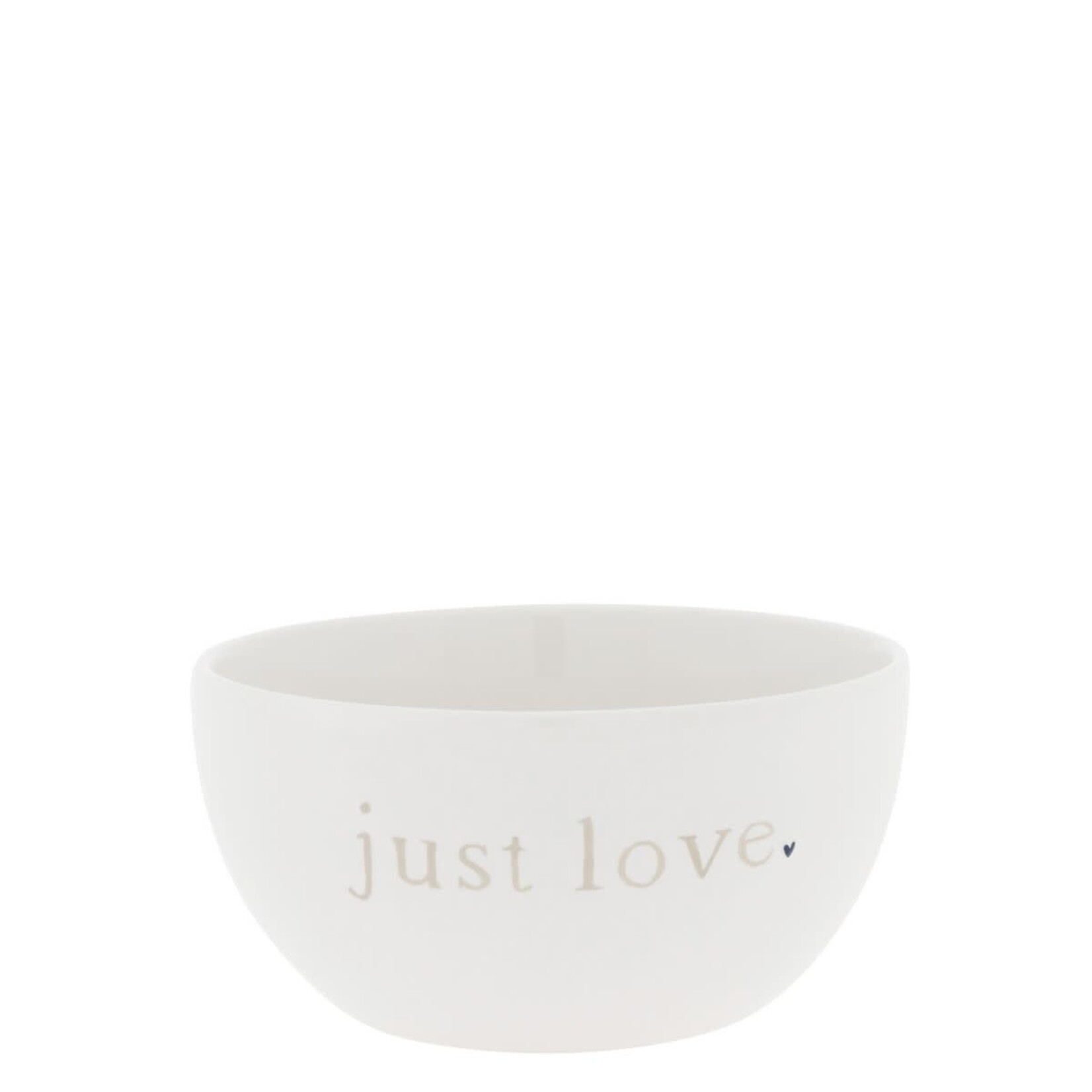 Bastion Collections Bol Rond Just Love 14,5*7 cm