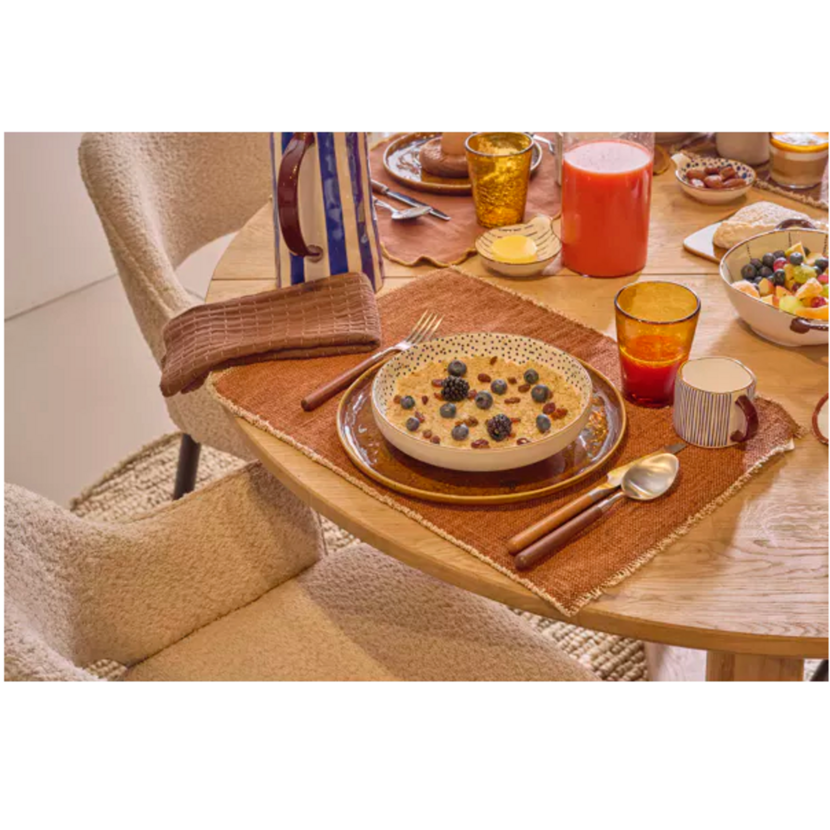 Pomax Anafi Assiette Creuse 20,3 cm