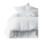 Haomy Drap Plat Mykonos Blanc 270*290 cm