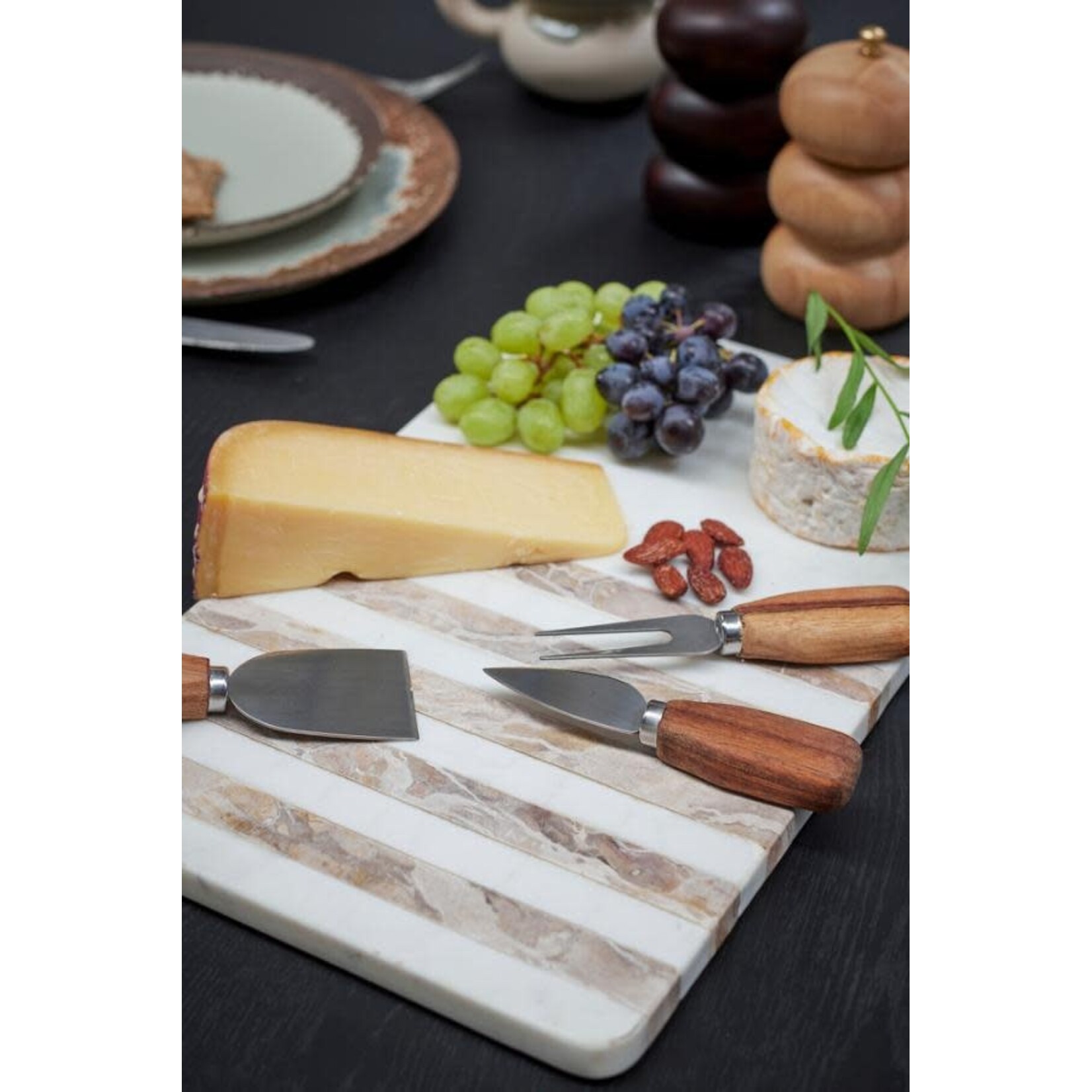 Bloomingville Novelle Planche Marbre Blanc