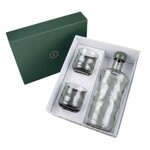 Paveau Gift Set Paveau Swirl Mist Medium 0,75 l + 2 Tumblers