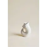 Manufacture de Charolles Carafe Glouglou Blanc Brillant