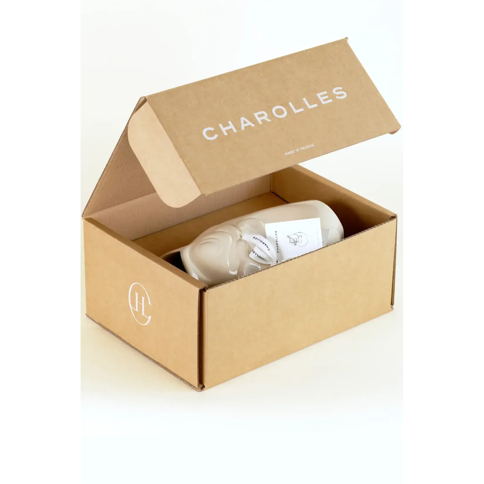 Manufacture de Charolles Carafe Glouglou Dune Brillant