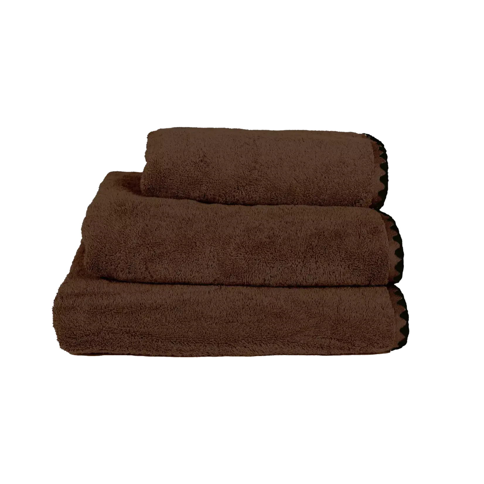 Haomy Issey Serviette Invité Ganache