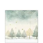Serviettes en Papier 25 cm Starry Sky