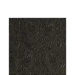 Serviettes en Papier 25 cm Elegance Black