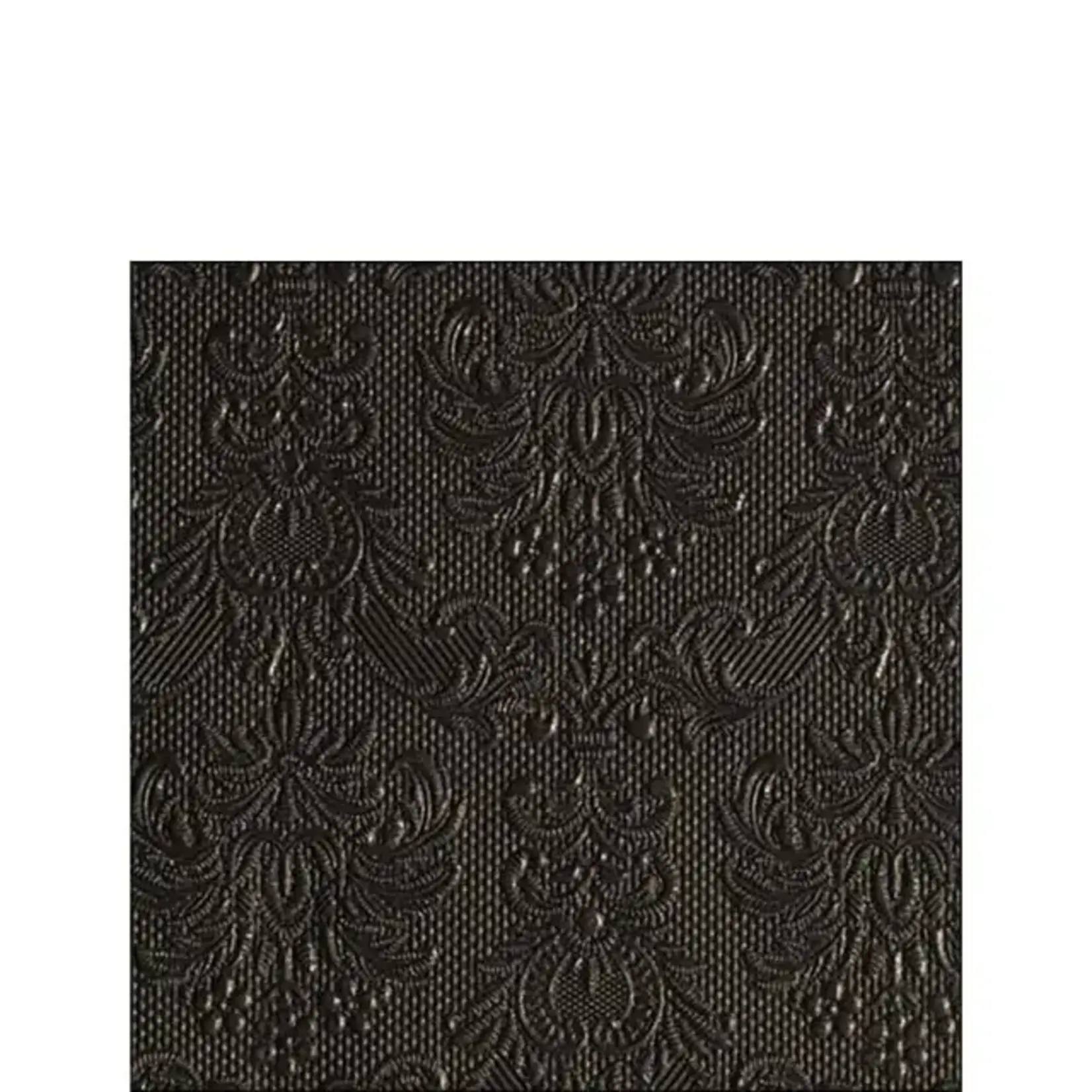 Serviettes en Papier 25 cm Elegance Black