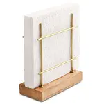 Porte Serviettes en Papier Or