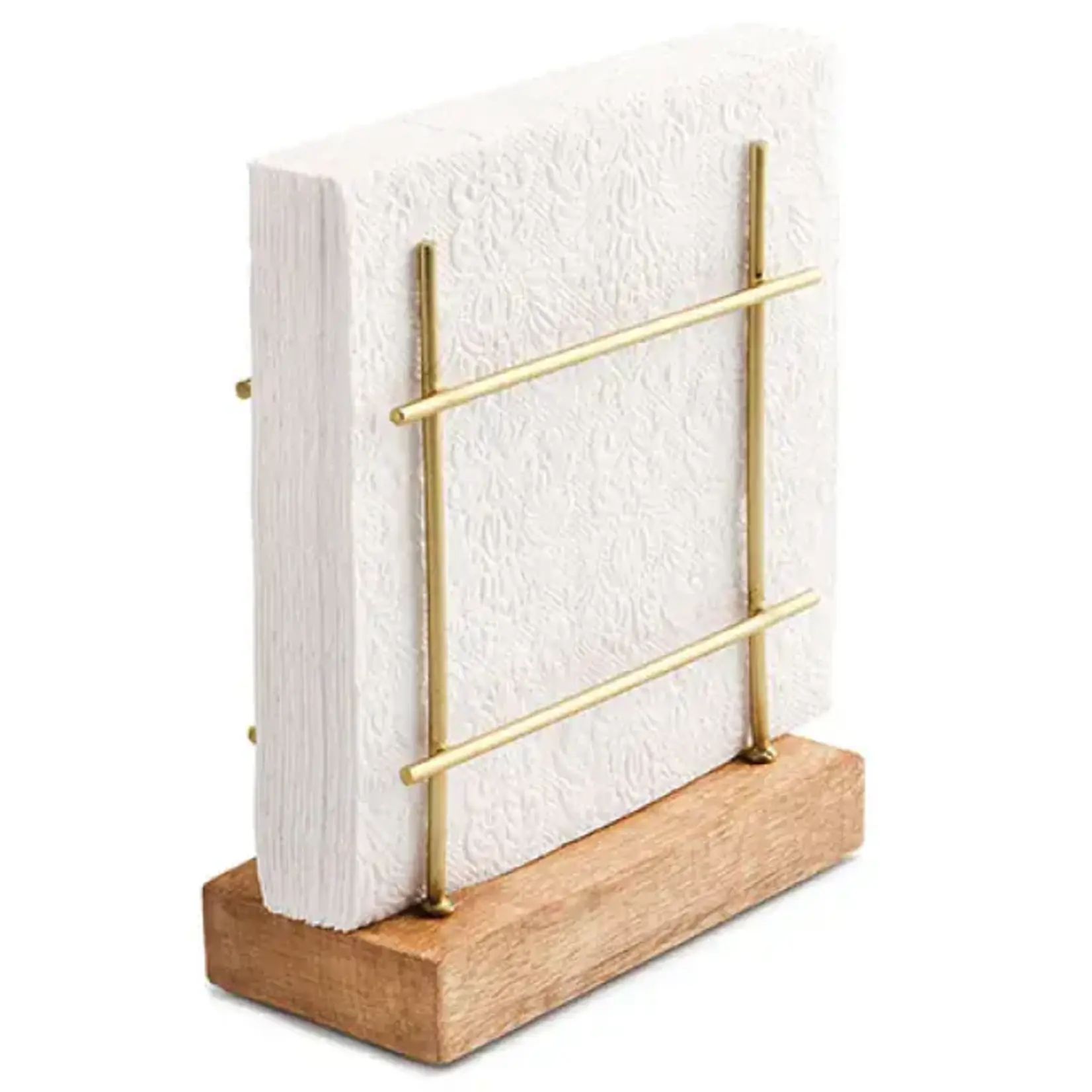 Porte Serviettes en Papier Or