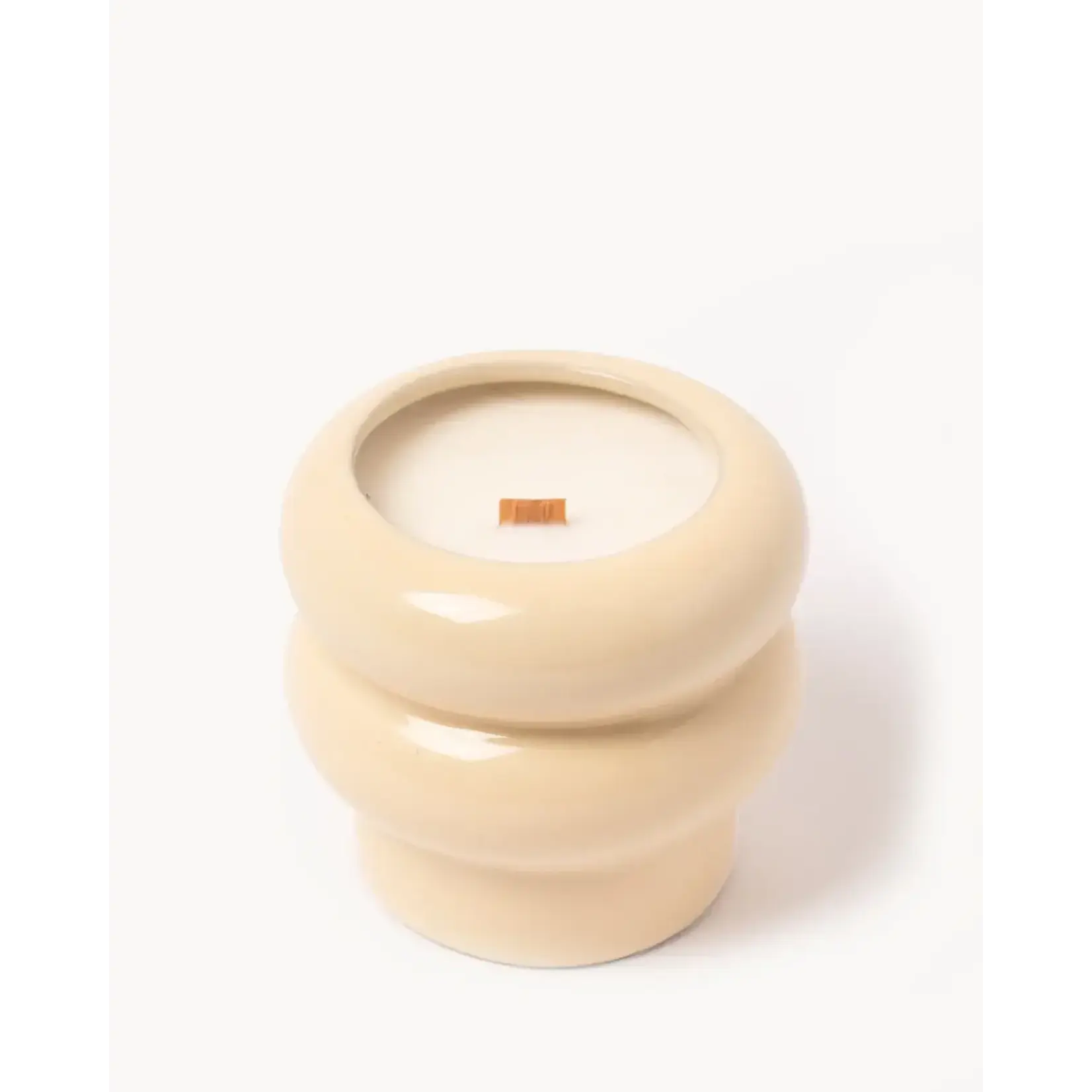 Ocactuu Bougie Ripple 240 gr Crème Vanille