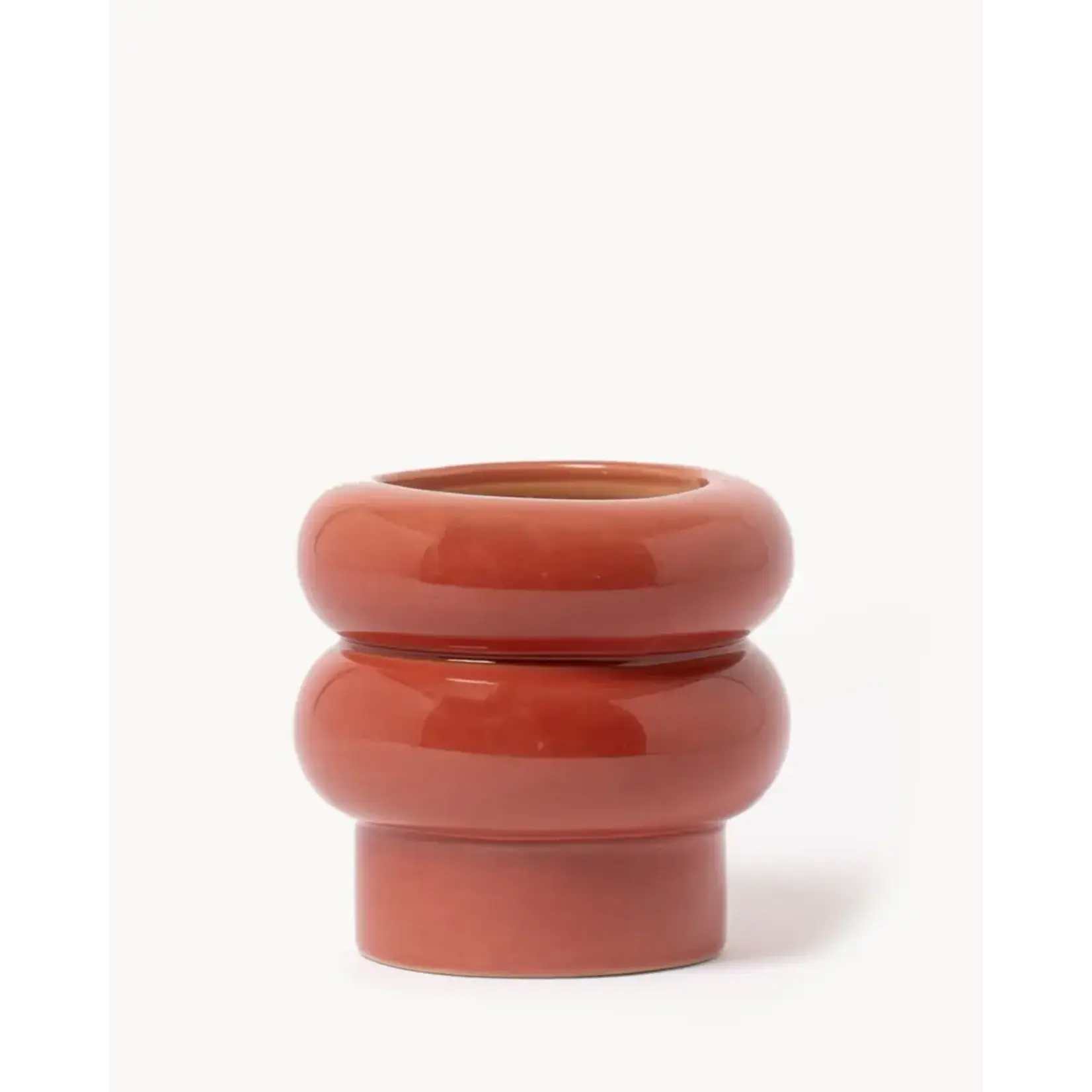 Ocactuu Bougie Ripple 240 gr Terracotta Mandarine