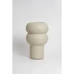 Ocactuu Vase Ripple L Off White