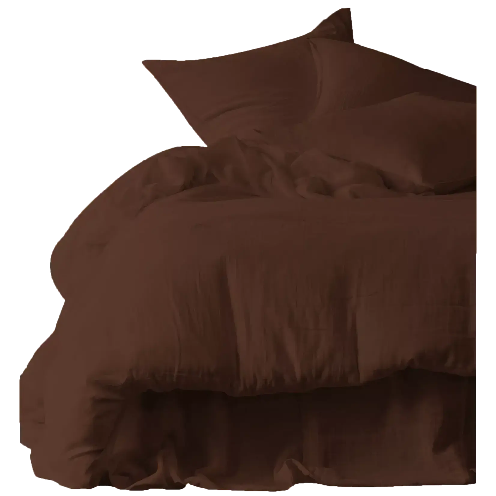 Haomy Drap Housse Mykonos Ganache 160*200