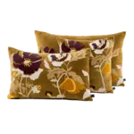 Haomy Housse de coussin Bristol Gold 40*60