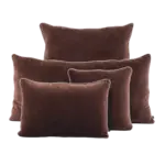 Haomy Housse de coussin New Delhi Ganache 45*45