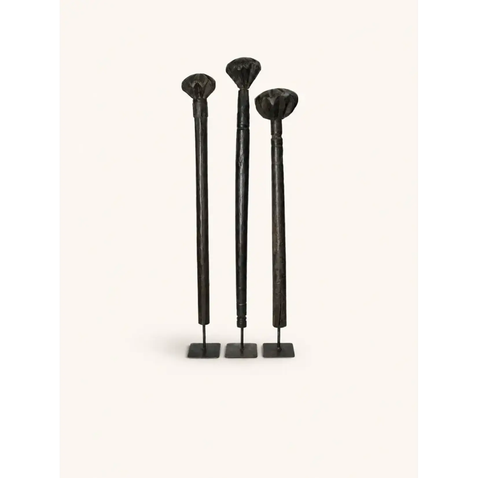 Pomax Mortir Set de 3 pièces 65 - 70 - 75 cm