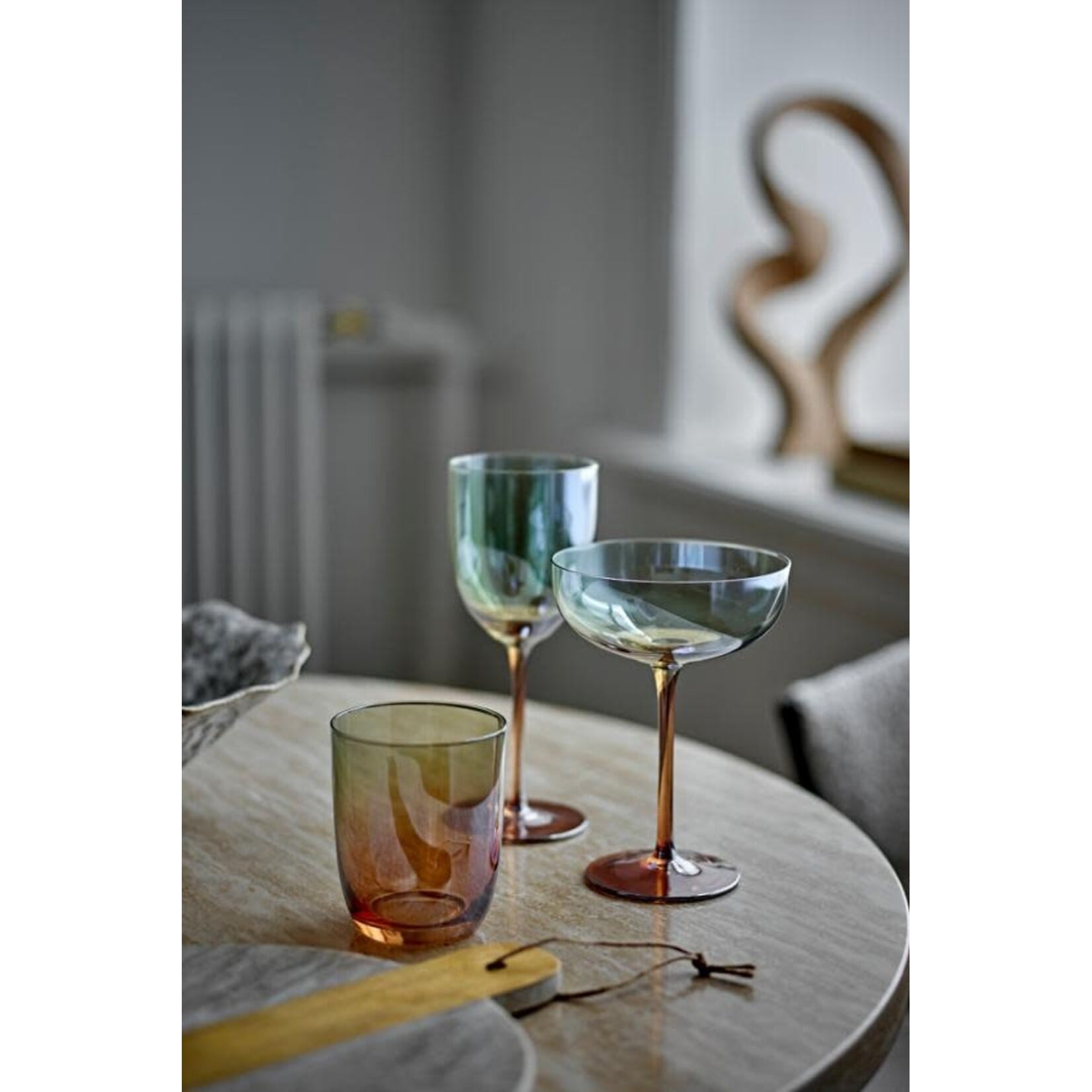 Bloomingville Villette Planche Marbre Beige