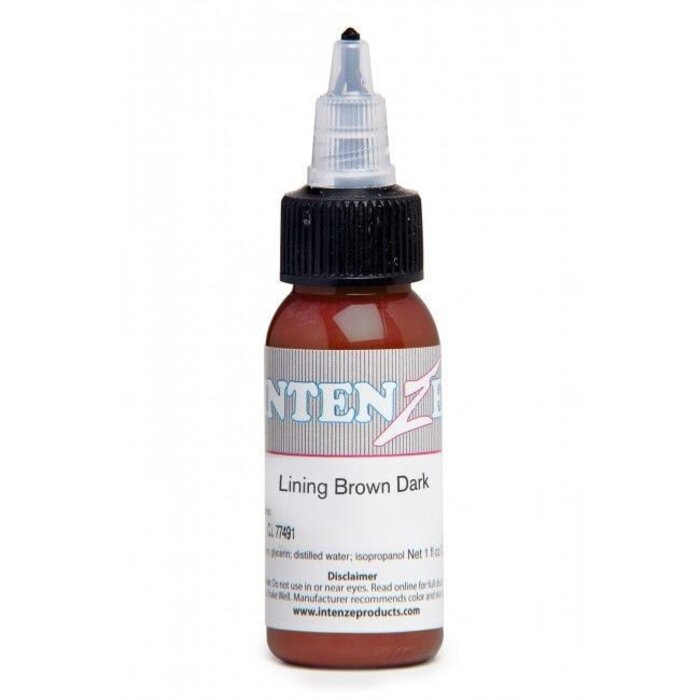 INTENZE Intenze Ink - Colour Lining Series - Brown Dark - 30 ml