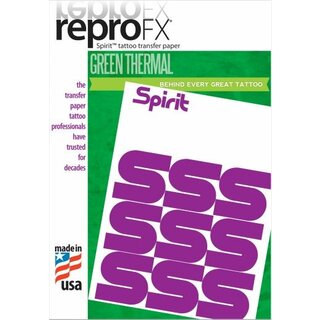 Spirit Spirit ReproFX  - Groen Thermisch Transferpapier