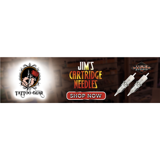 Jim's Tattoo Studio Round Lijners - Doos Van 20-Jim's Cartridges