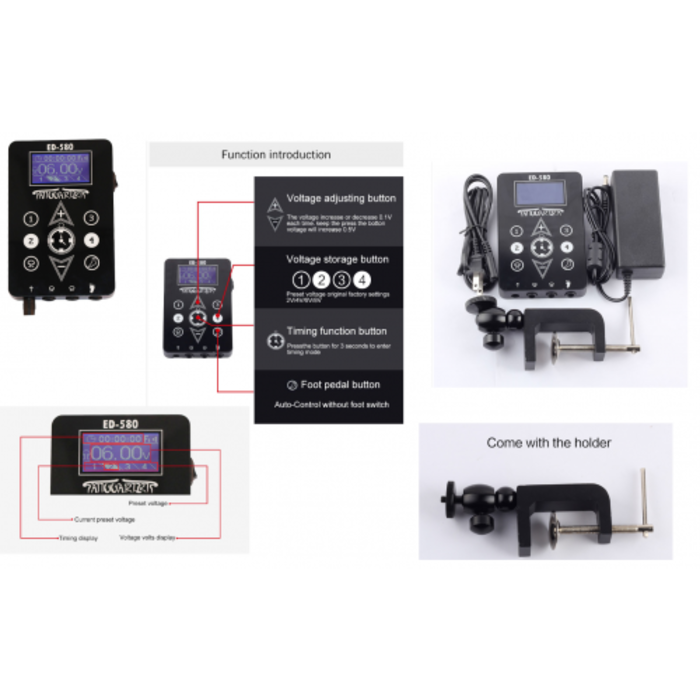 2021 Newly Tattoo Dual Tattoo Power Supply