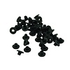 Economy Grommets Top Hat Black 100