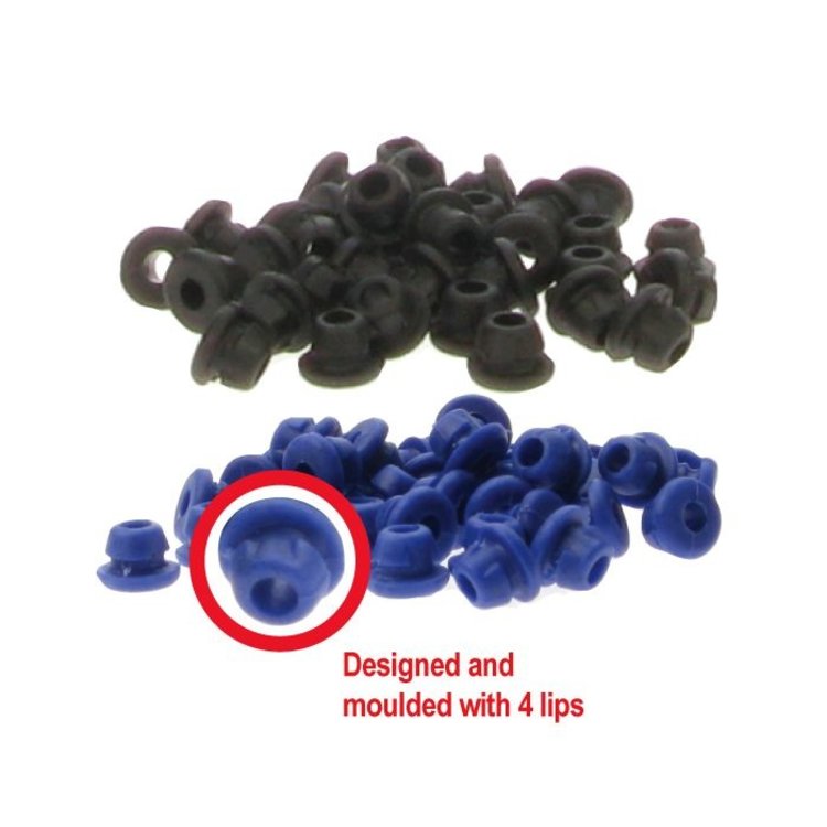 EasyGrip Top Hat Grommets Pin Up TATTOOGEAR TATTOOGROOTHANDEL