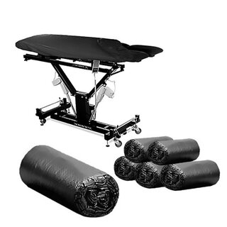 Magic Moon Elasticated bed cover Black 210 x 90 cm (stoelhoes) 10 ST