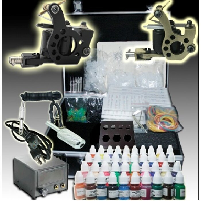 Tattoo kit 2 guns & Intenze Liningblack