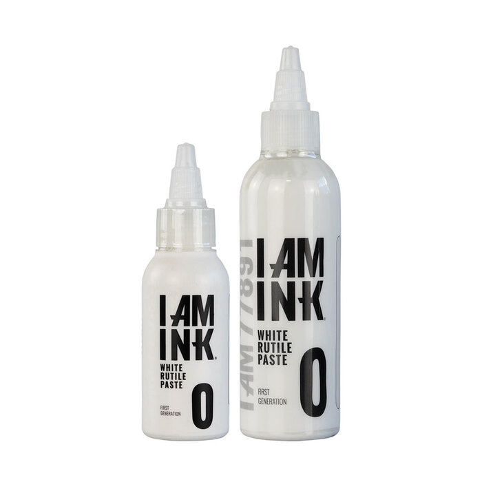 I AM INK-First Generation 0 White Rutile Paste 100 ml