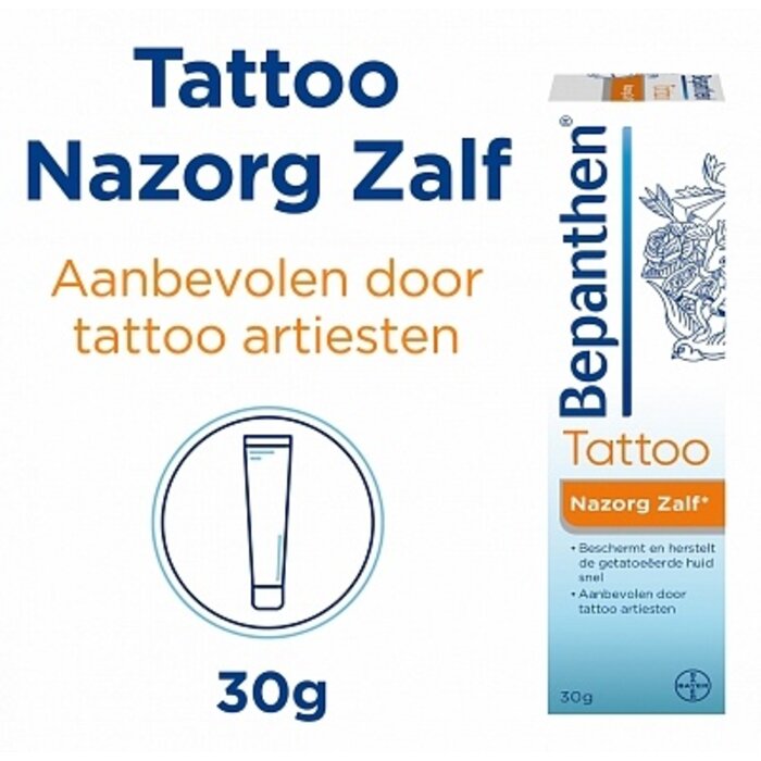 Bepanthen Tattoo Nazorg Zalf 30 gram tube