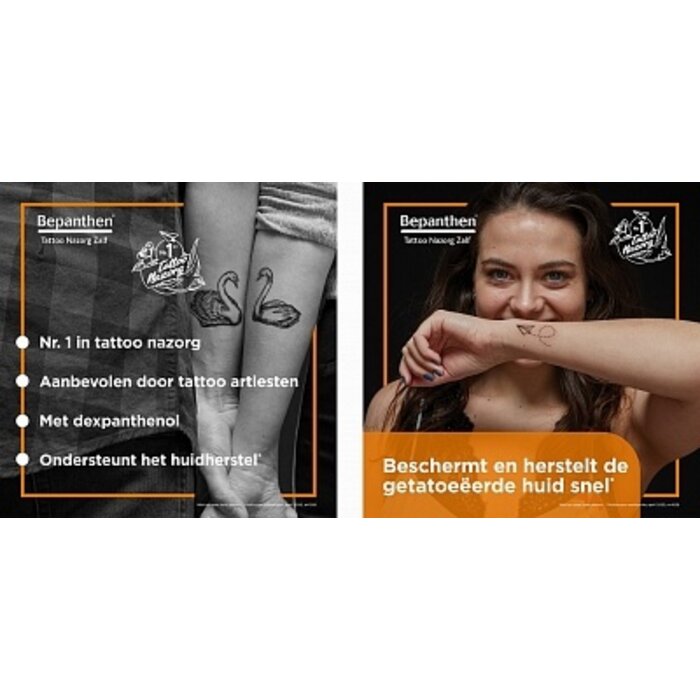 Bepanthen Tattoo Nazorg Zalf 30 gram tube