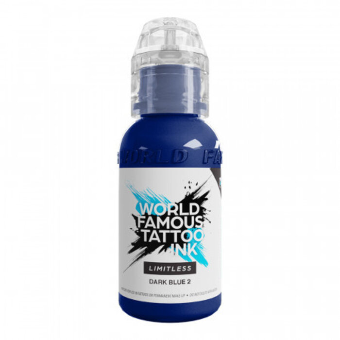 World Famous Limitless World Famous Limitless - Dark Blue #2 Tattoo Ink - 30 ml / 1 oz