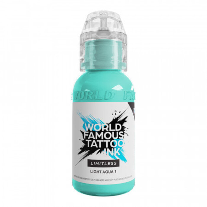 World Famous Limitless World Famous Limitless - Light Aqua #1 Tattoo Ink - 30 ml / 1 oz
