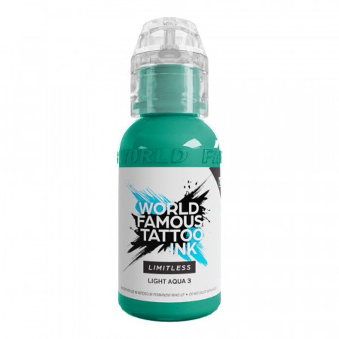 World Famous Limitless World Famous Limitless - Light Aqua #3 Tattoo Ink - 30 ml / 1 oz