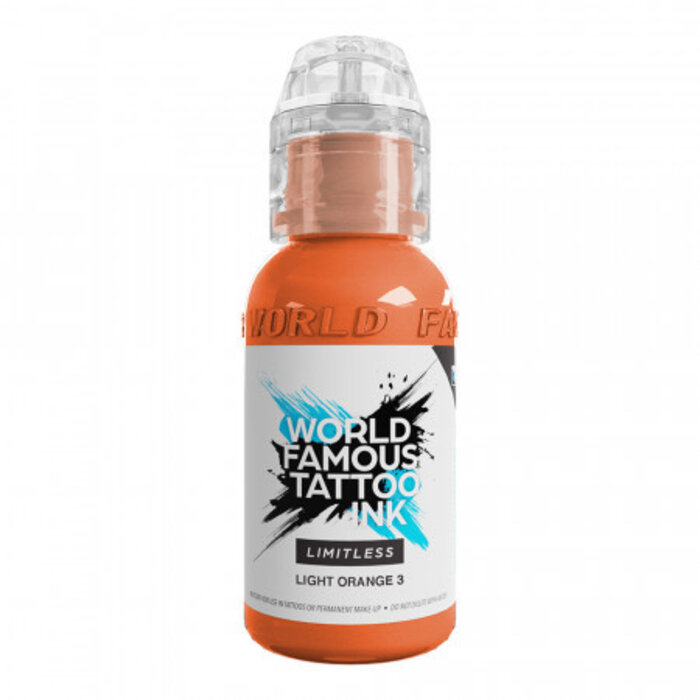 World Famous Limitless World Famous Limitless - Light Orange #3 Tattoo Ink - 30 ml / 1 oz