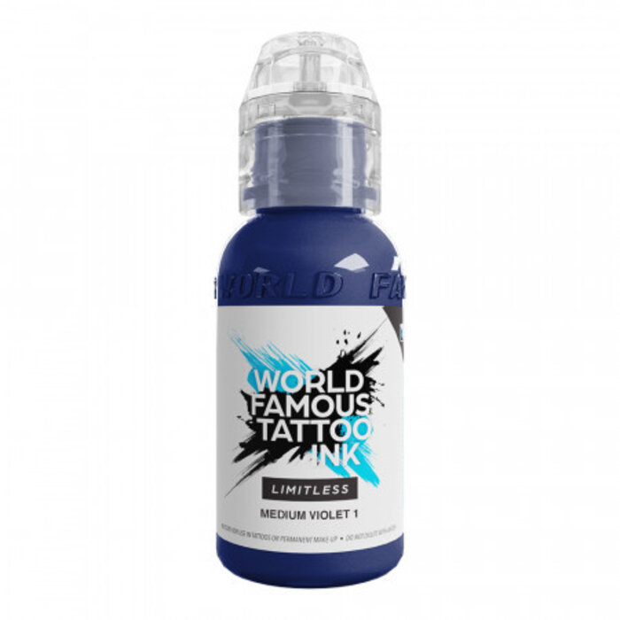 World Famous Limitless World Famous Limitless - Medium Violet #1 Tattoo Ink - 30 ml / 1 oz