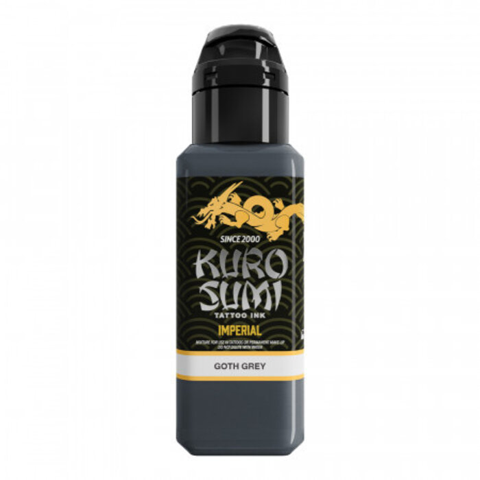 Kuro Sumi Kuro Sumi Imperial - Goth Grey Tattoo Ink - 22ml
