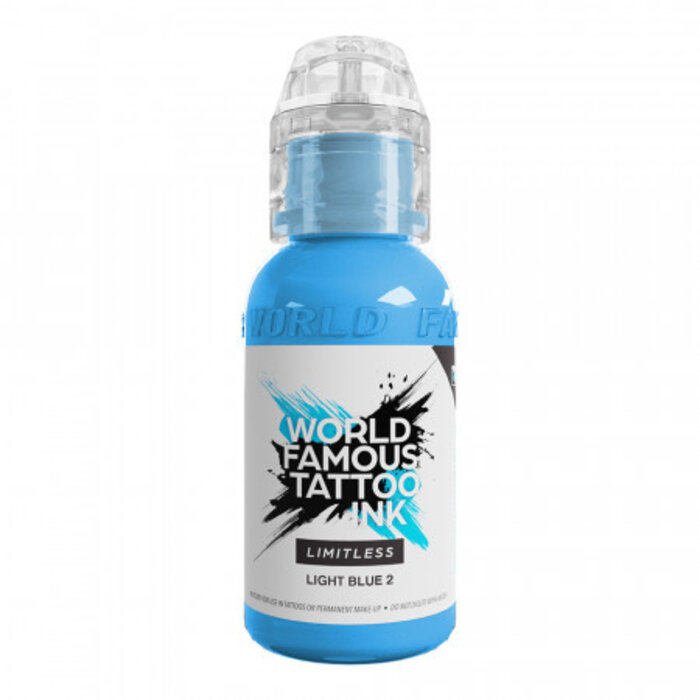 World Famous Limitless World Famous Limitless - Light Blue #2 Tattoo Ink - 30 ml / 1 oz