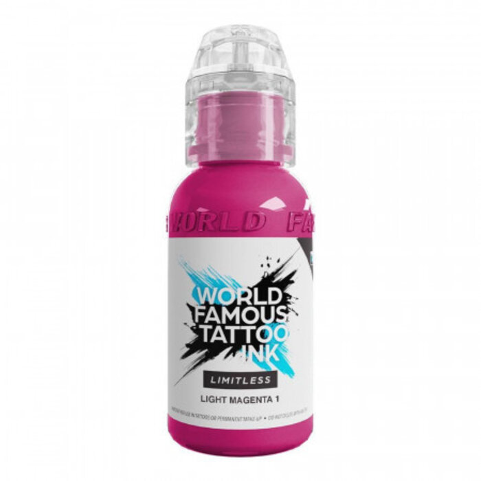 World Famous Limitless World Famous Limitless - Light Magenta #1 Tattoo Ink - 30 ml / 1 oz