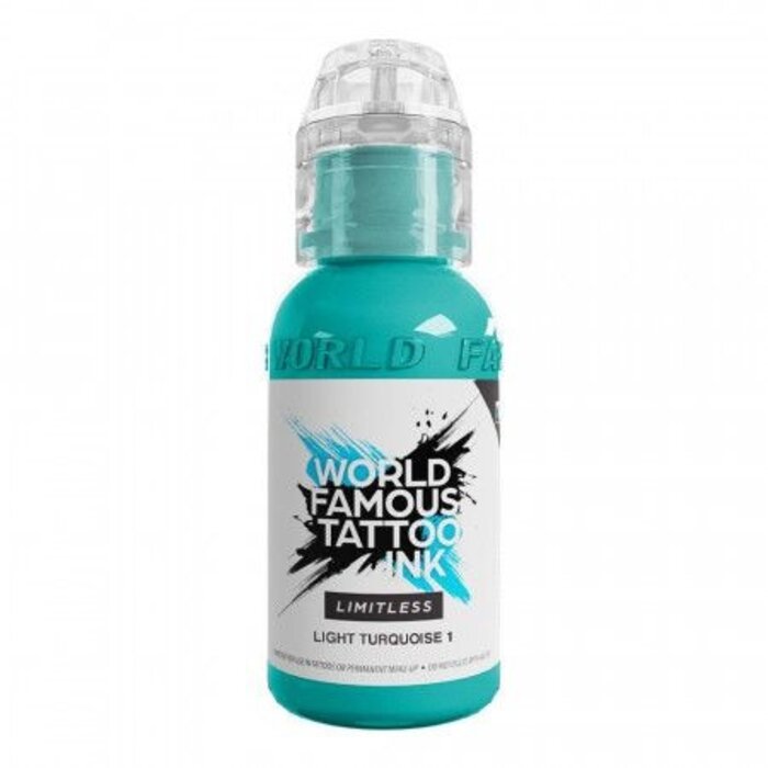 World Famous Limitless World Famous Limitless - Light Turquoise #1 Tattoo Ink - 30 ml / 1 oz