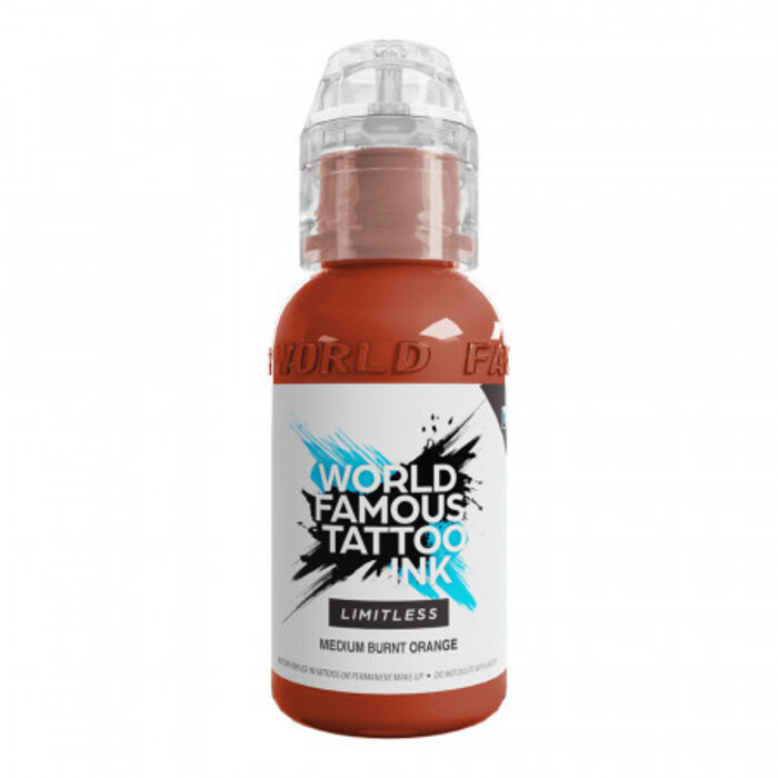 World Famous Limitless World Famous Limitless - Medium Burnt Orange Tattoo Ink - 30 ml / 1 oz