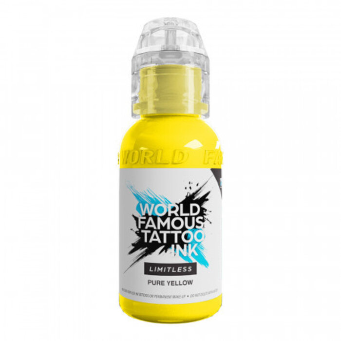 World Famous Limitless World Famous Limitless - Pure Yellow Tattoo Ink - 30 ml / 1 oz