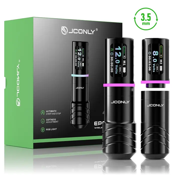 JCONLY EPOCH R4 Wireless Pen Machine 2 Batteries+2 Grips （3.5mm)