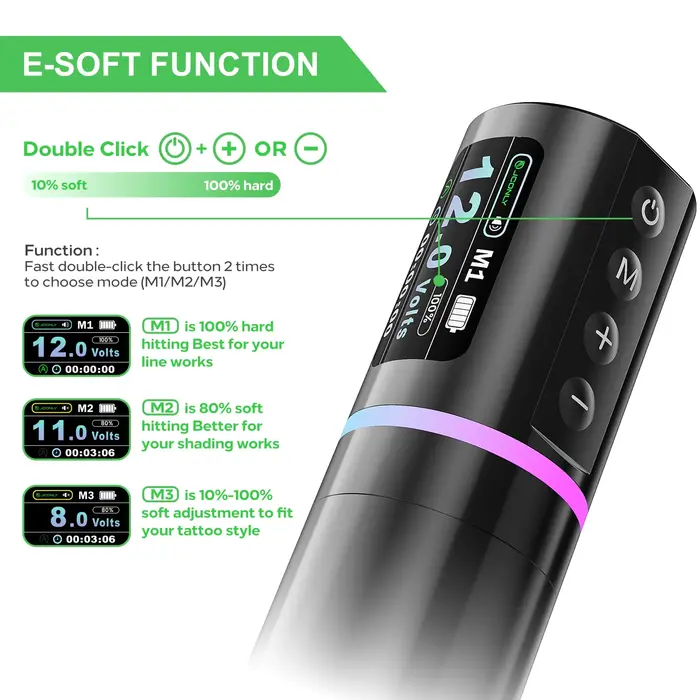 JCONLY EPOCH R4 Wireless Pen Machine 2 Batteries+2 Grips （3.5mm)