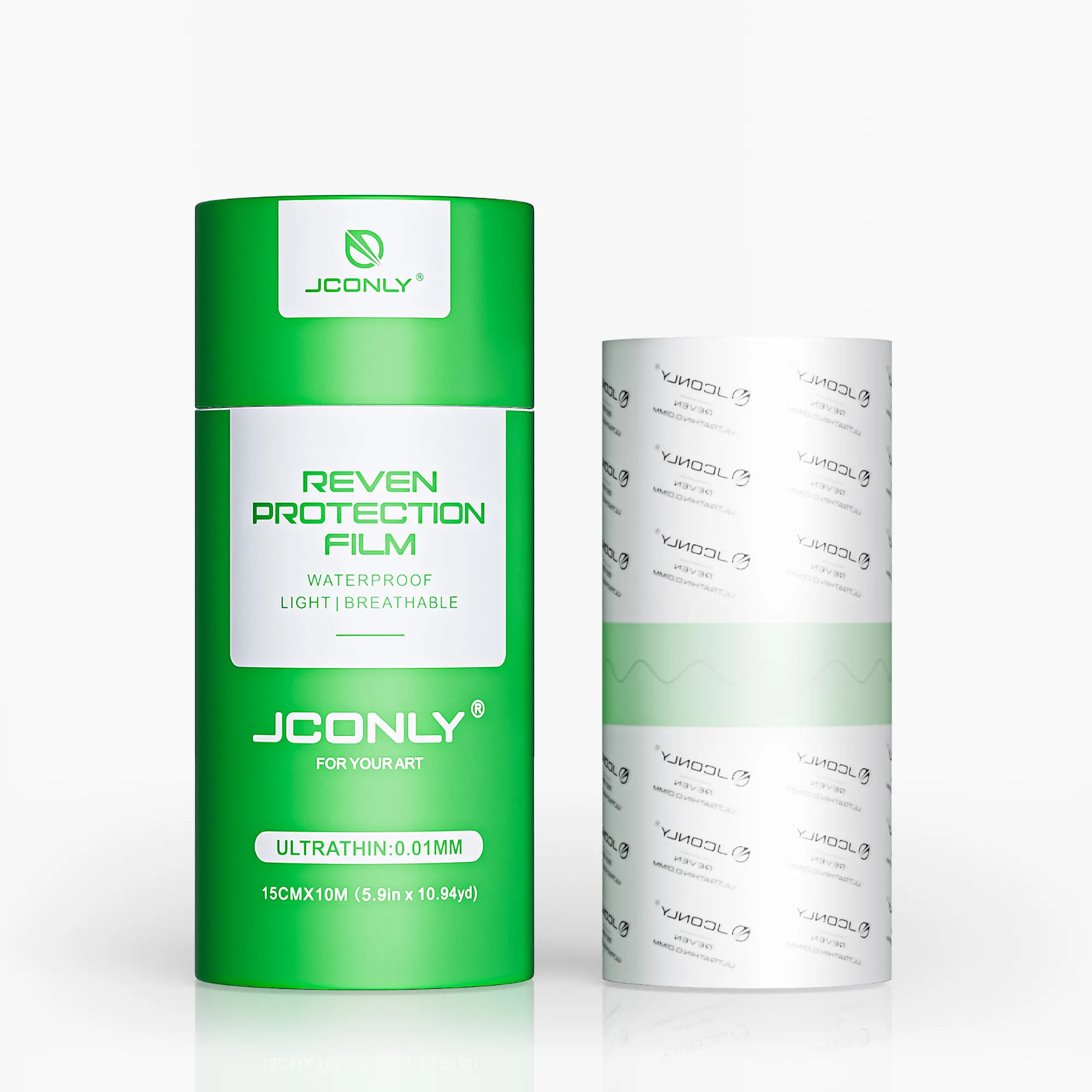 15CMX10M JCONLY REVEN 0.01MM Matte Tattoo Protection Film Roll