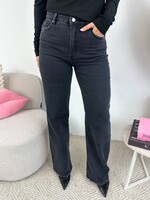 Dames jeans W3392 zwart