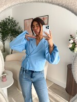 Dames blazer JS1116 licht blauw
